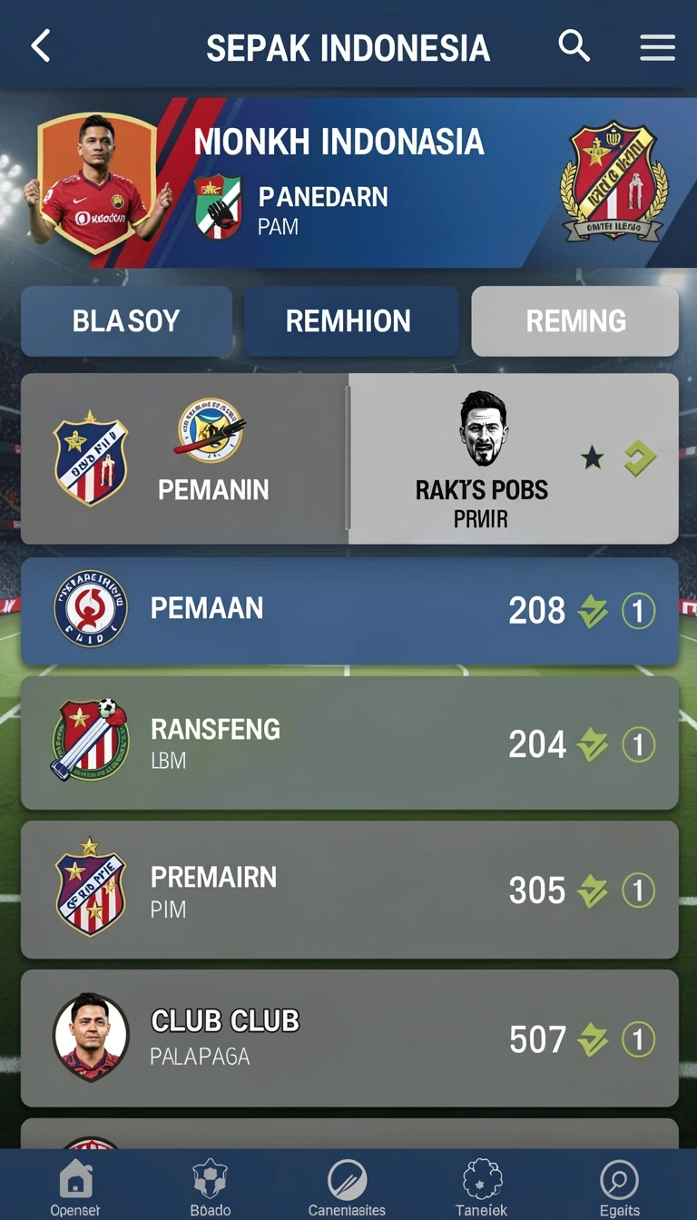 Pratinjau antarmuka bigmsg Aplikasi Game Online Indonesia di p200m