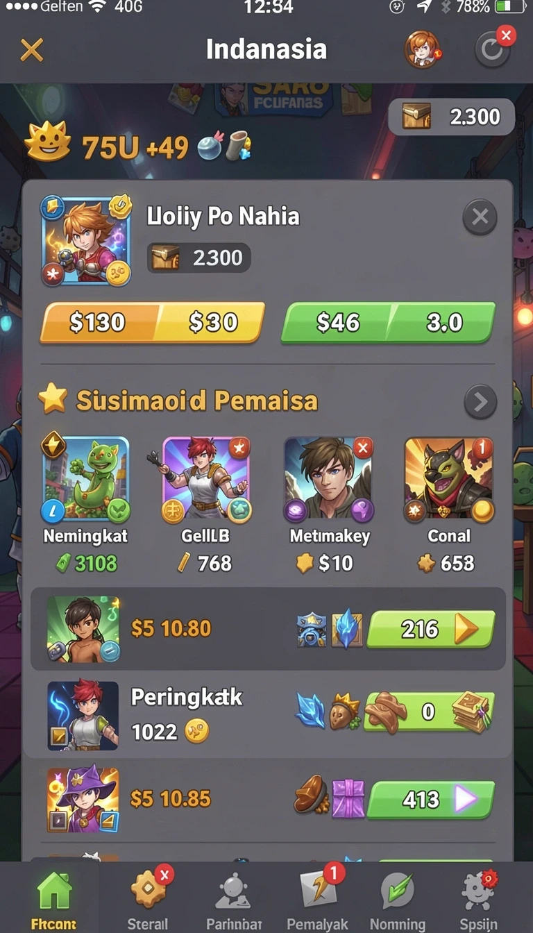 Pratinjau antarmuka Aplikasi jj62 Terbaru dan Terlengkap di p200m