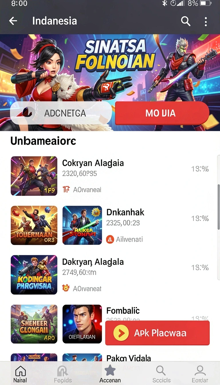 Pratinjau antarmuka betman138 Panduan Aplikasi Game Online Terbaru di p200m